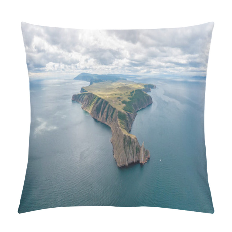 Personality  Mys Khoboy (Cape Khoboy). Russia, Lake Baikal, Olkhon Island. Th Pillow Covers