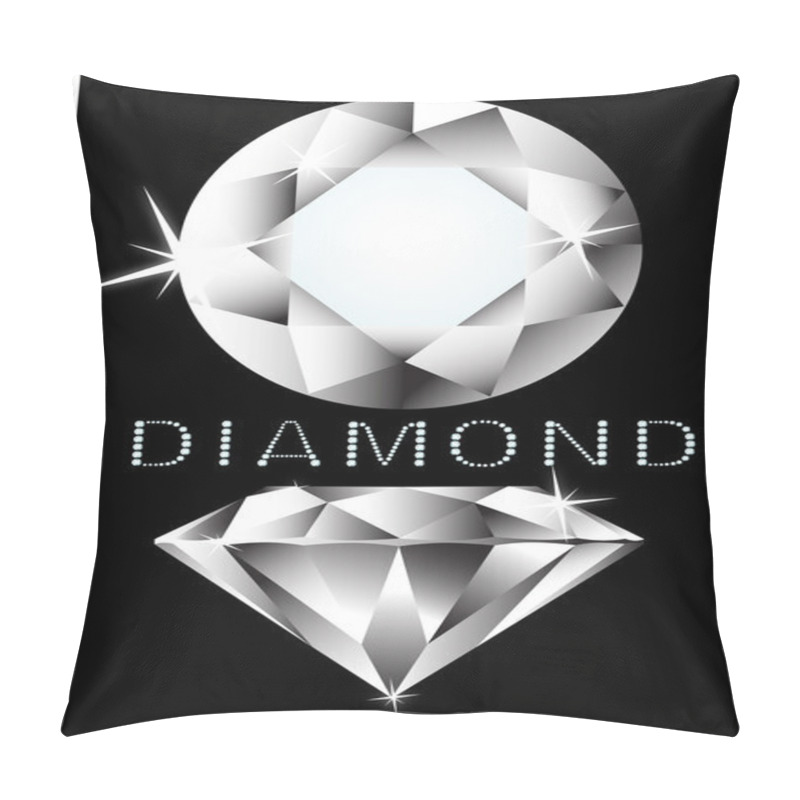 Personality  Vector Diamonds Pillow Covers