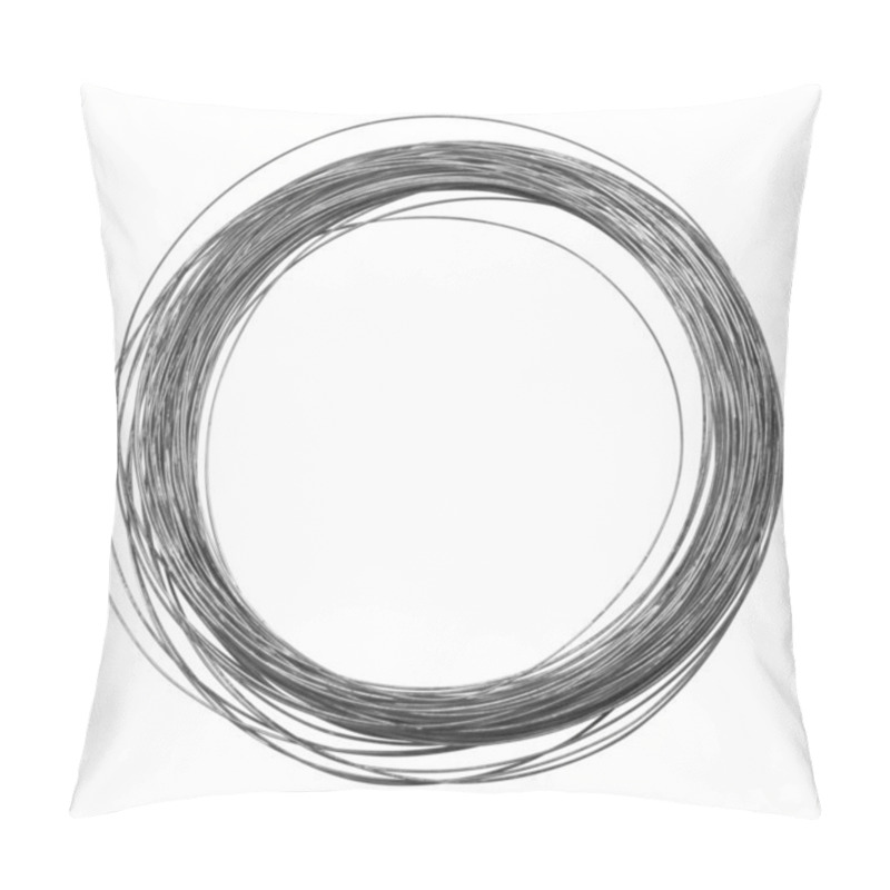 Personality  Rolled Metal Wire Pillow Covers