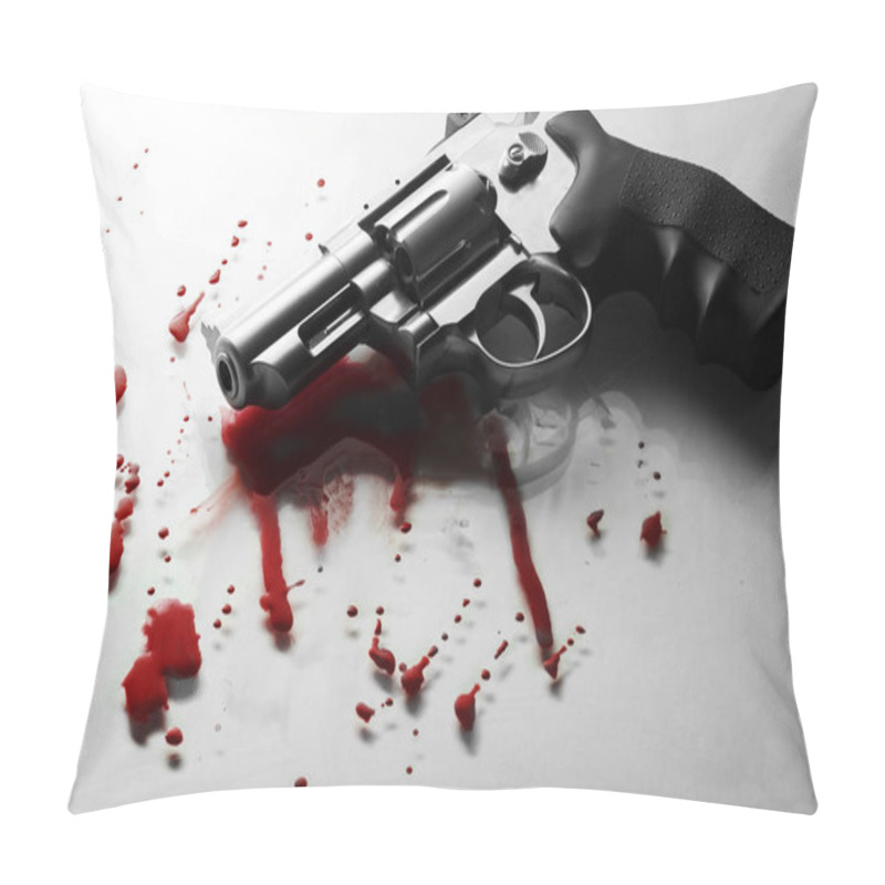 Personality  Revolver And Blood Pillow Covers