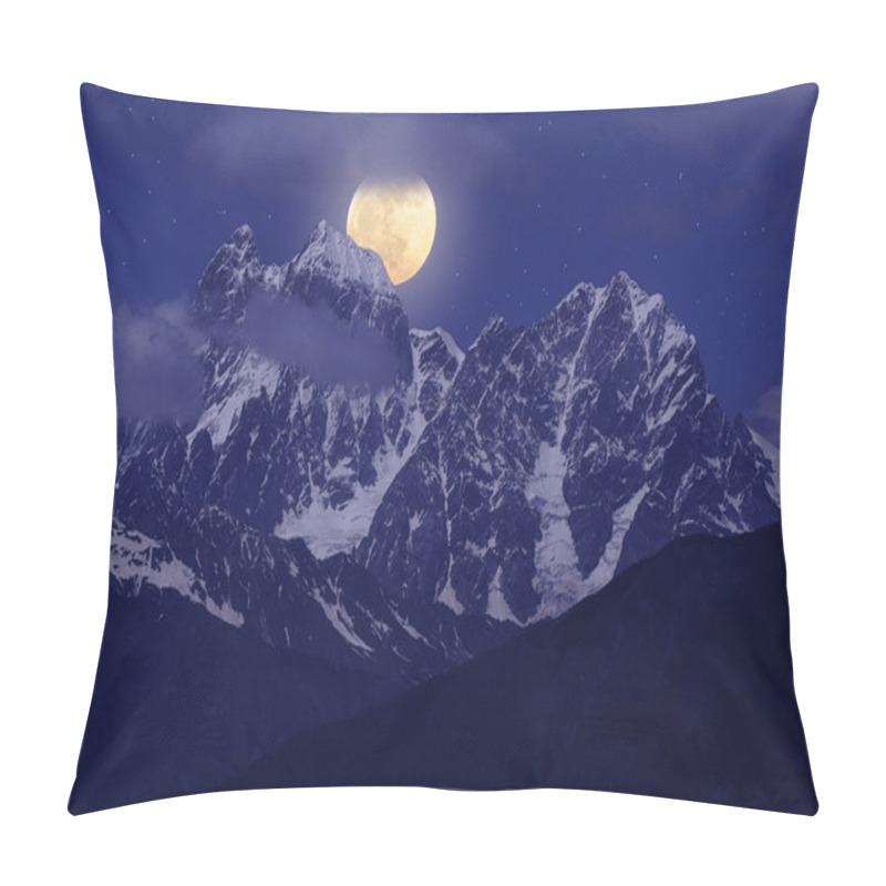 Personality  Moon Over The Hill Pillow Covers