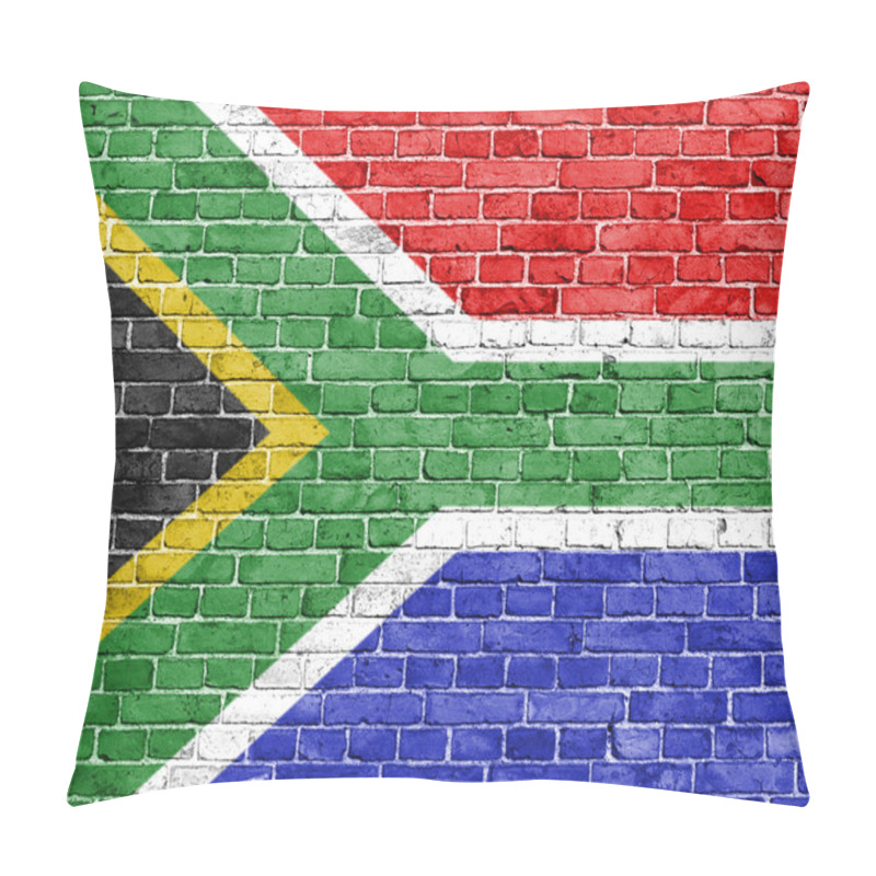 Personality  Grunge South Africa Flag Pillow Covers