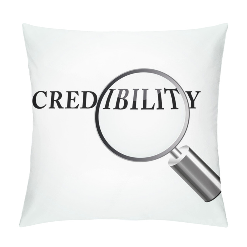 Personality  Vector Credibility Theme Illustration Pillow Covers