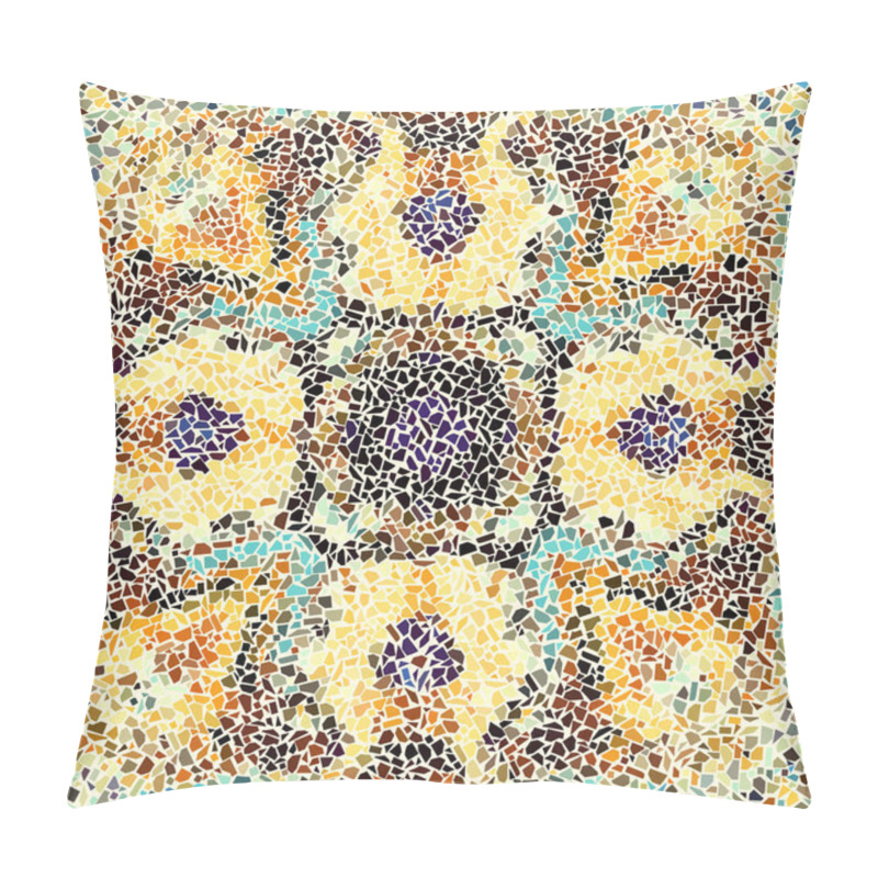 Personality  Seamless Mosaic Art Pattern Pillow Covers