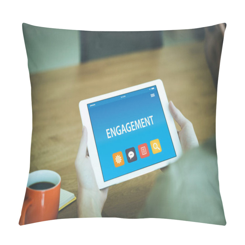 Personality  CONCEPT ON TABLET PC SCREEN Pillow Covers