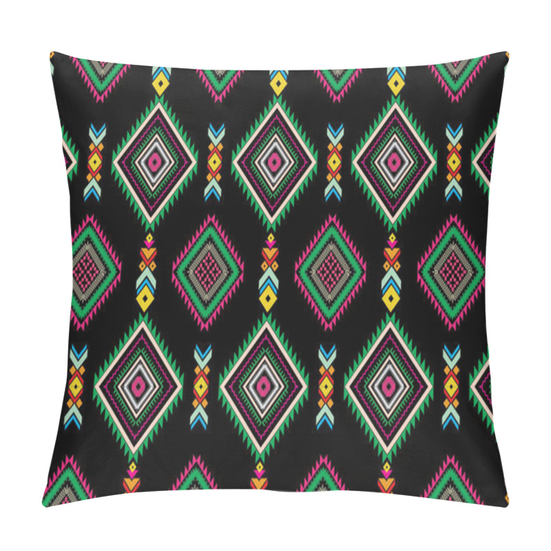 Personality  Geometric Vector Background With Sacral Tribal Ethnic Elements. Traditional Triangles Gypsy Geometric Forms Sprites Tribal Themes Apparel Fabric Tapestry Print Pillow Covers