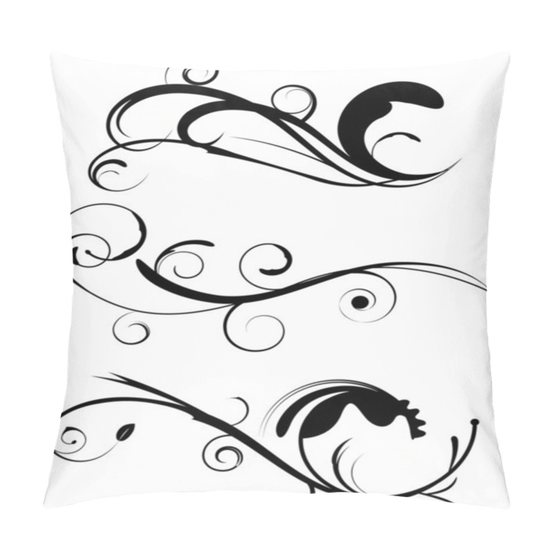 Personality  Decorative Flourishes Set 1 Pillow Covers