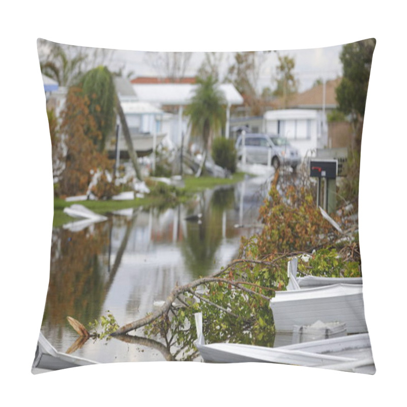 Personality  Hurricane Irma Aftermath Naples Florida Pillow Covers