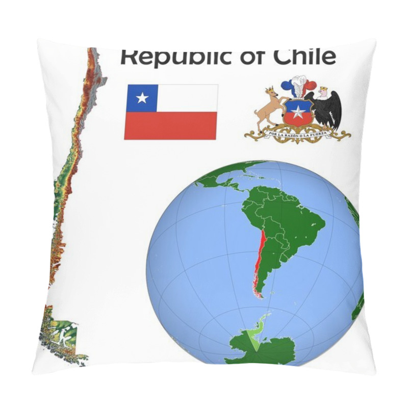 Personality  Democratic Republocation Map Pillow Covers