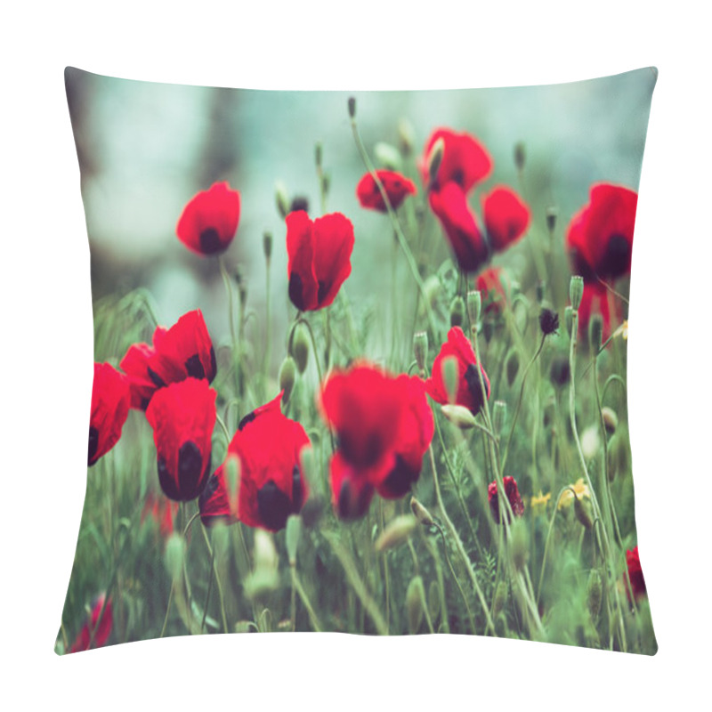 Personality  Poppy Pillow Covers