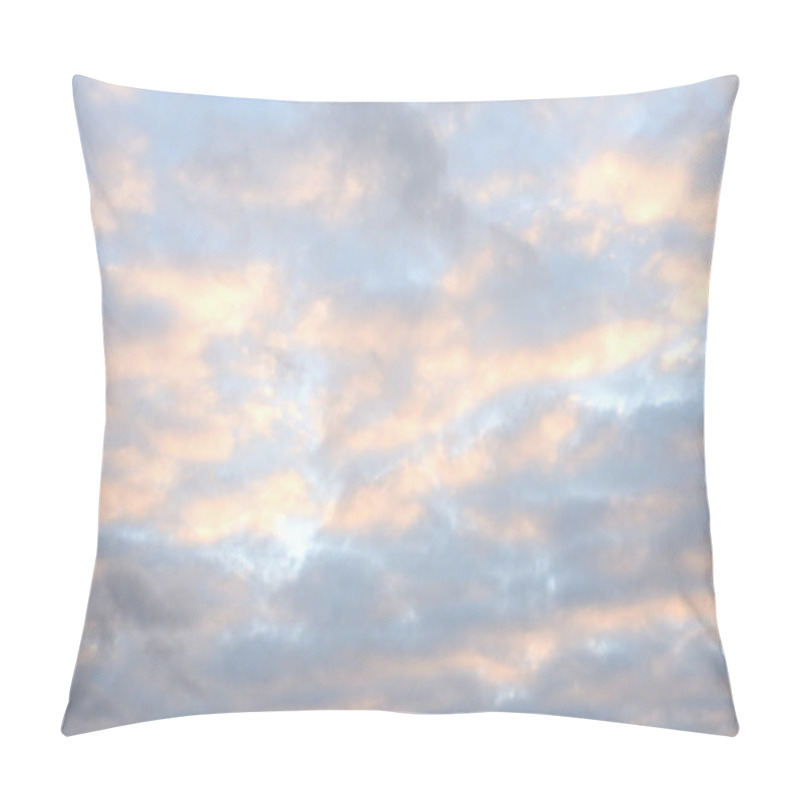 Personality  Clouds At Sunset. Pillow Covers