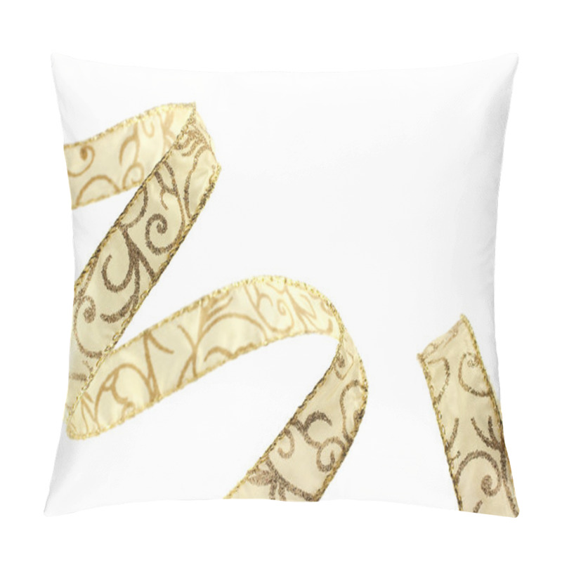 Personality  Gold Ribbon Pillow Covers