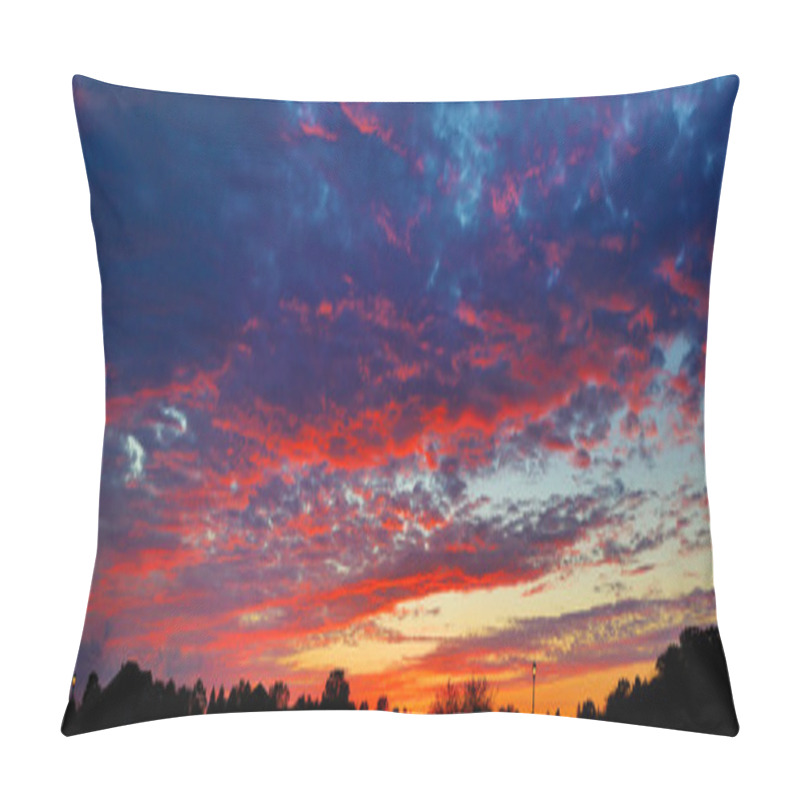 Personality  Spectacular Suburban Sunset Sky Pillow Covers