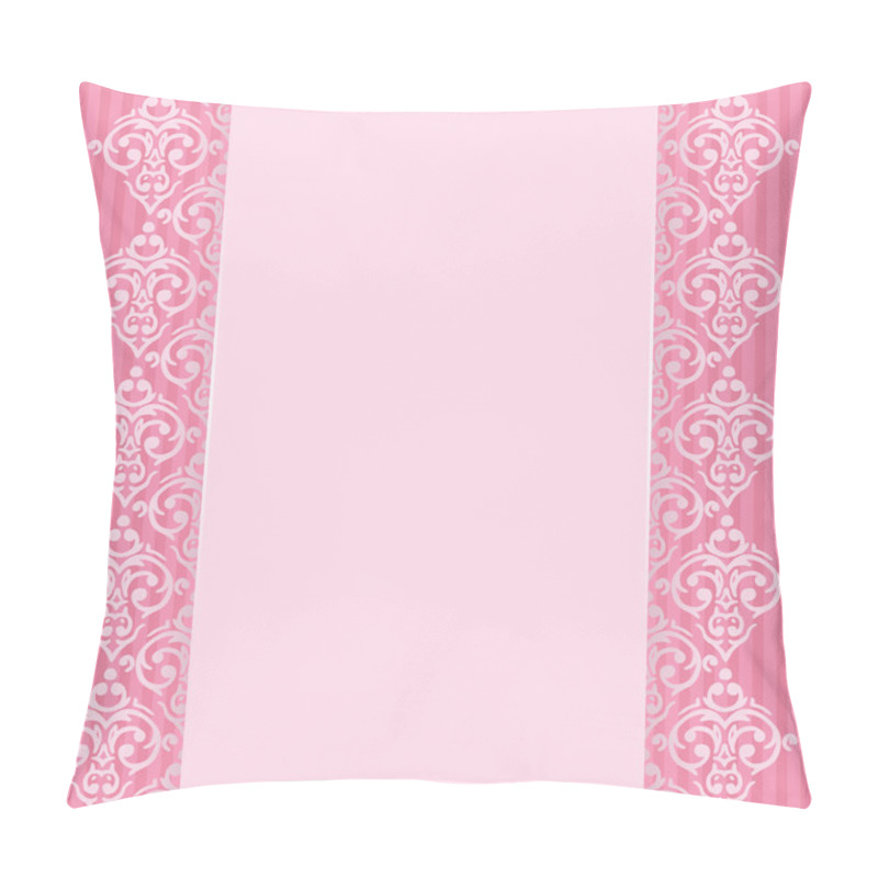 Personality  Seamless Pink Frame Pillow Covers