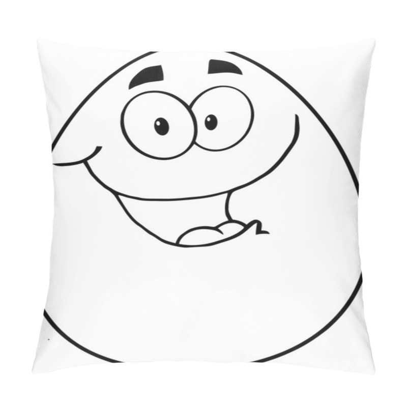 Personality  Outlined Easter Egg   Character Pillow Covers