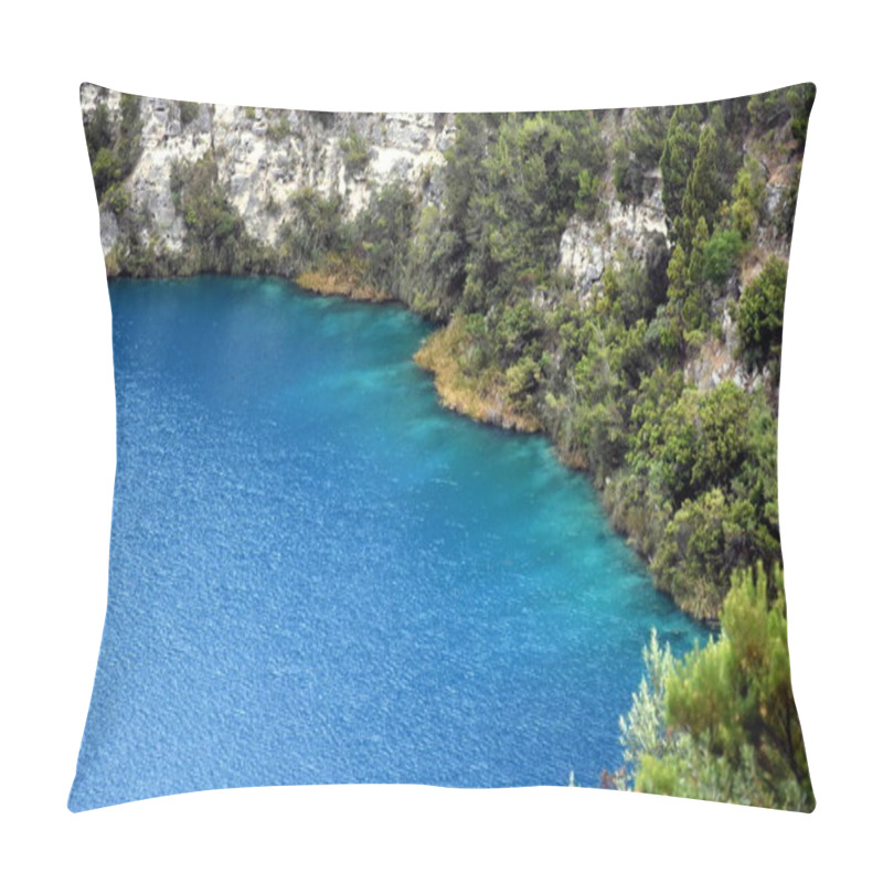 Personality  The Incredible Blue Lake At Mt Gambier Pillow Covers