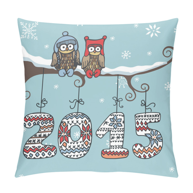 Personality  New Year Knitted Figures Pillow Covers