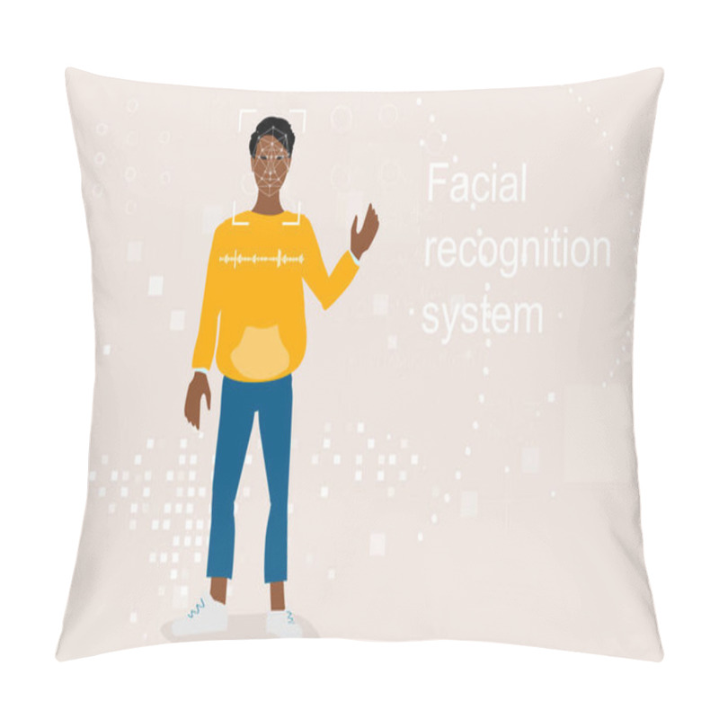 Personality  Technologies For Personal Identification, Face And Voice Recognition. Pillow Covers