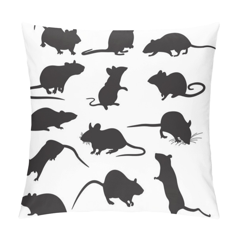 Personality  Mouse Vector Pillow Covers