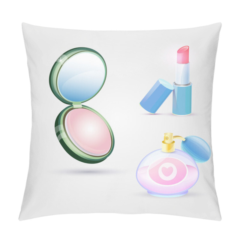 Personality  Vector Cosmetics Vector Illustration  Pillow Covers