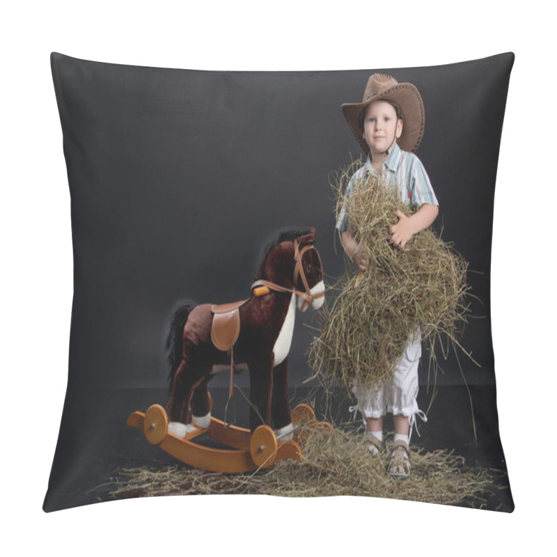 Personality  Little Cowboy Pillow Covers