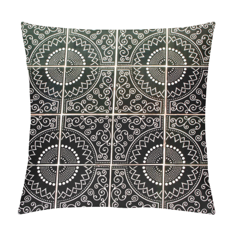 Personality  Ceramic Tiles Seamless Pattern Pillow Covers