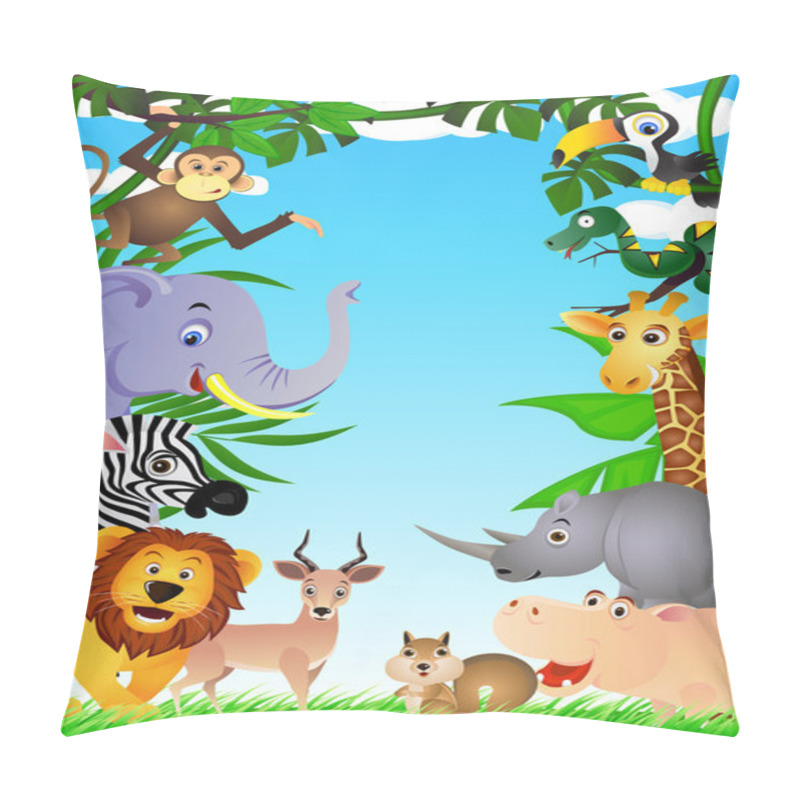 Personality  Funny Animal Cartoon Pillow Covers