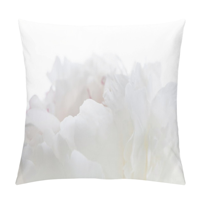 Personality  White Peony Pillow Covers