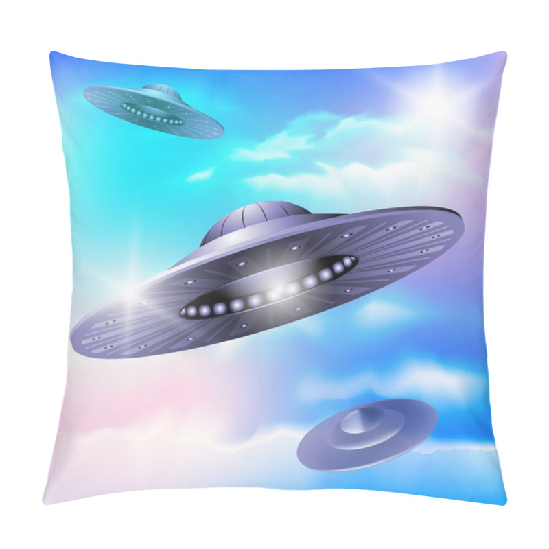 Personality  Alien Invasion Pillow Covers