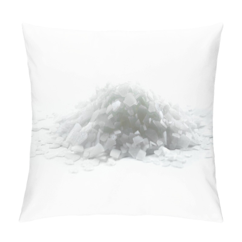 Personality  Magnesium Chloride On White Pillow Covers