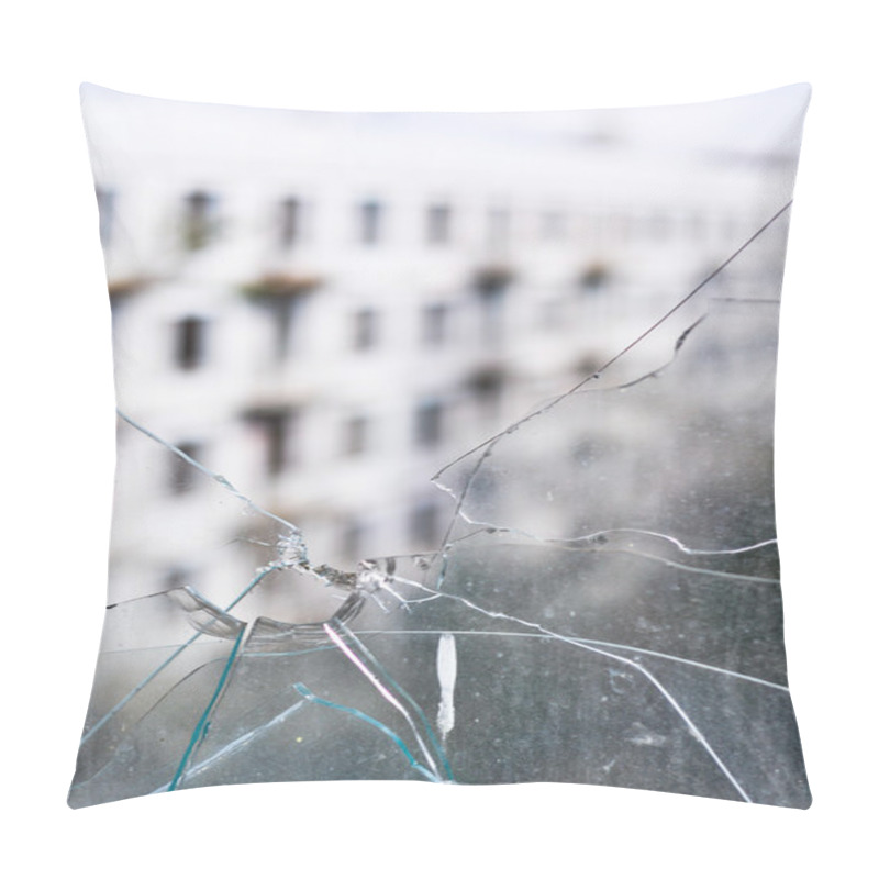 Personality  Broken Window Pillow Covers