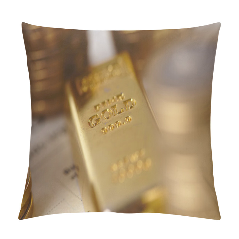 Personality  Gold Bar Concept Pillow Covers