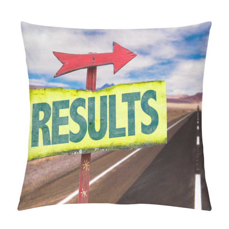 Personality  Text:Results On Sign Pillow Covers