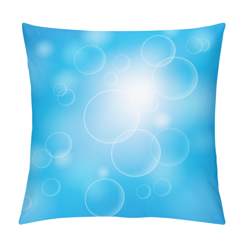 Personality  Bubbles Background Pillow Covers