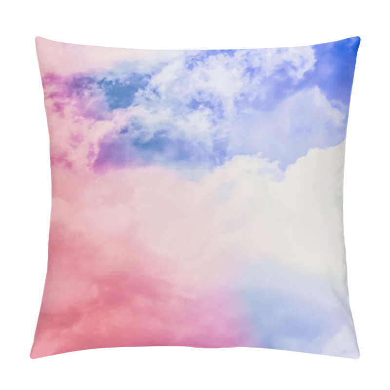 Personality  Dreamy Surreal Sky As Abstract Art, Fantasy Pastel Colours Backg Pillow Covers