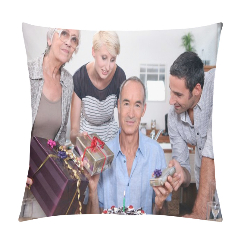 Personality  Birthday Party For Father Pillow Covers