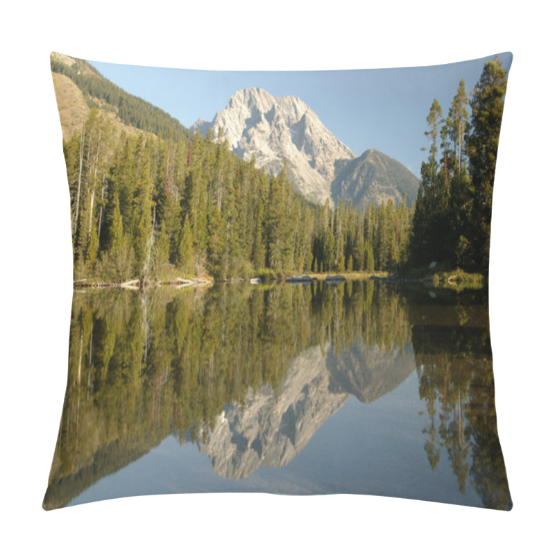 Personality  Grand Teton Wilderness Reflective Pillow Covers