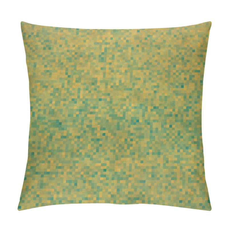 Personality  Green Squares Background Pillow Covers