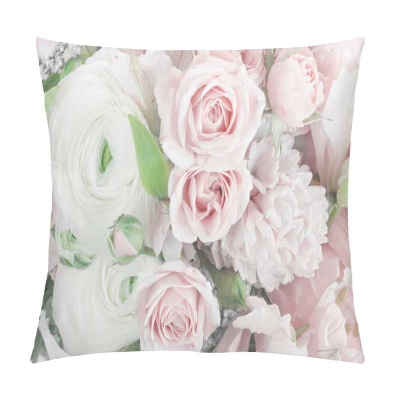 Personality  Amazing Flower Bouquet Arrangement Close Up Pillow Covers