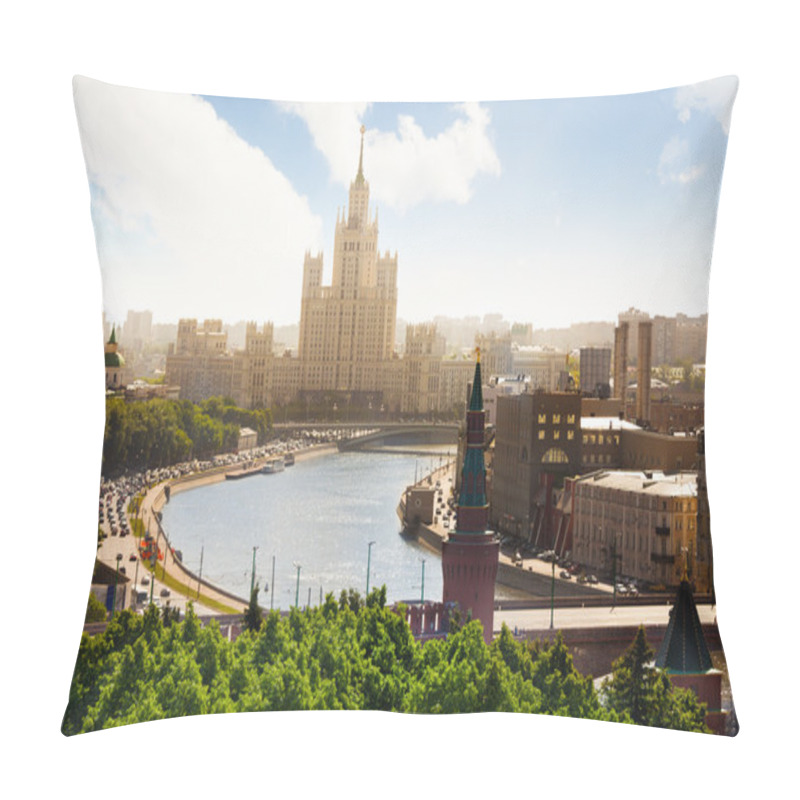 Personality  Beautiful View On Kotelnicheskaya Embankment Pillow Covers