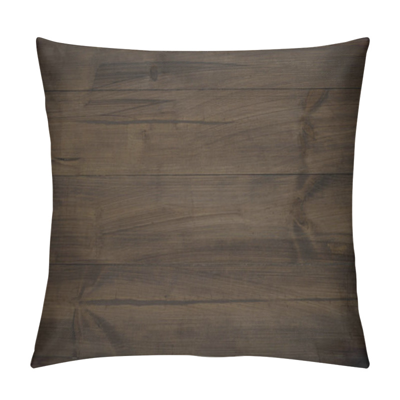 Personality  Brown Dark Natural Wooden Texture.  Pillow Covers