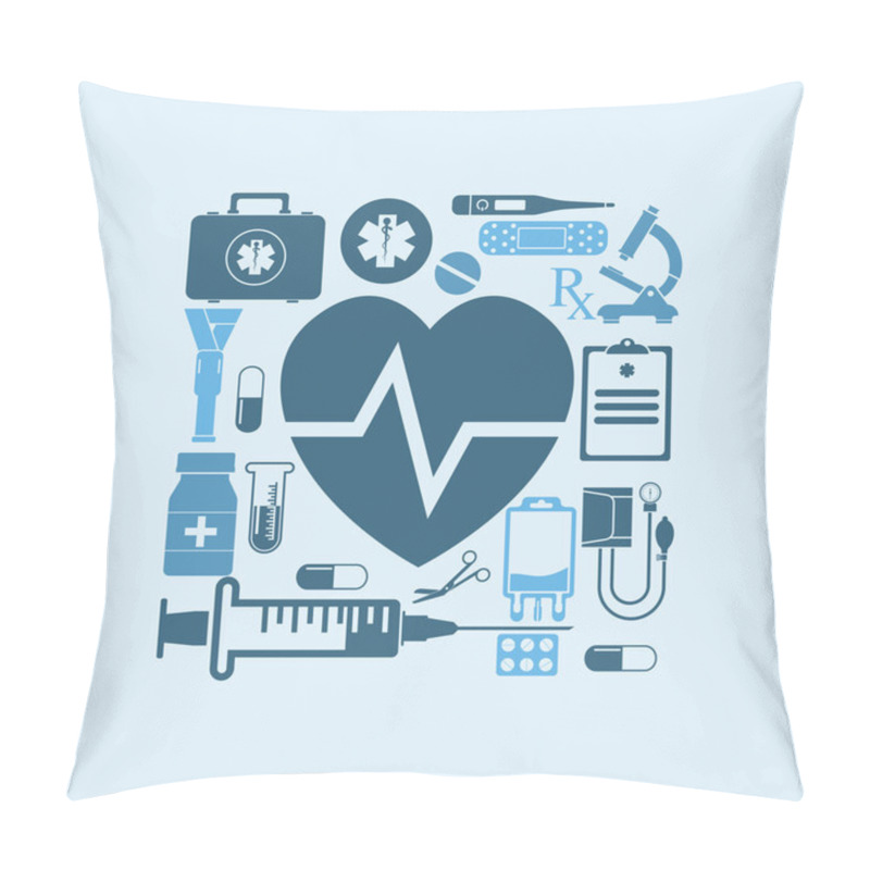 Personality  Medical Concept Background. Pillow Covers