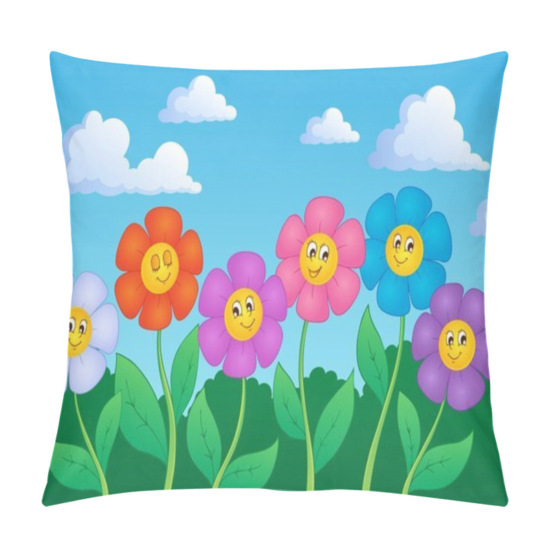 Personality  Flower Theme Image 6 Pillow Covers