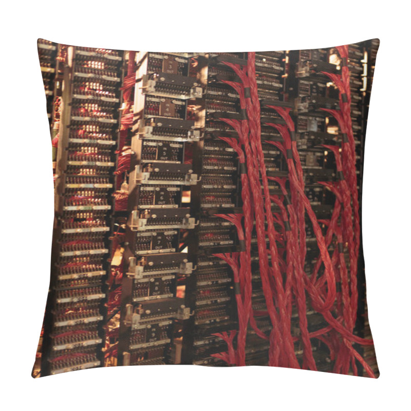 Personality  Bombe Decoding Machine At WWII Code Breaking Museum, Bletchley Park,  Bletchley, Milton Keynes, England Pillow Covers