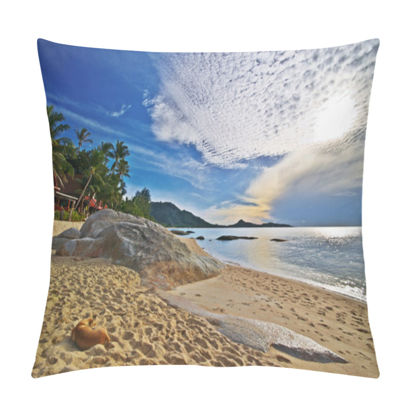 Personality  Sunrise Beach Pillow Covers