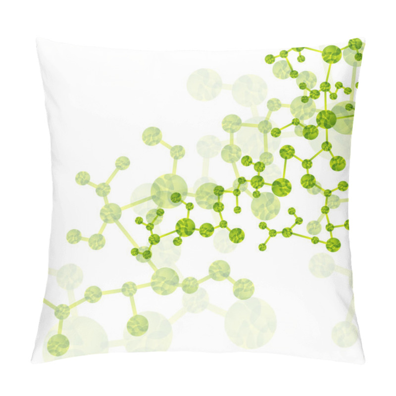 Personality  Dna Molecule, Abstract Background Pillow Covers