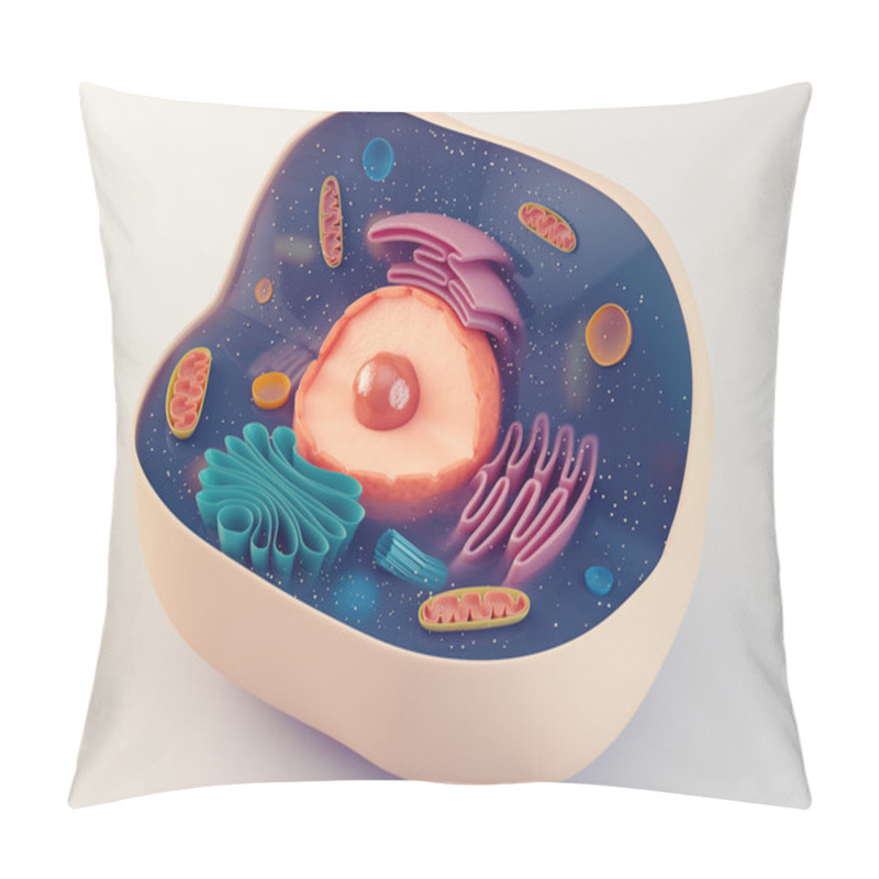 Personality  Anatomical Structure Of Animal Cell Pillow Covers