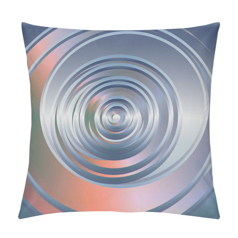 Personality  Spiral Movement. Abstract Background. Pillow Covers