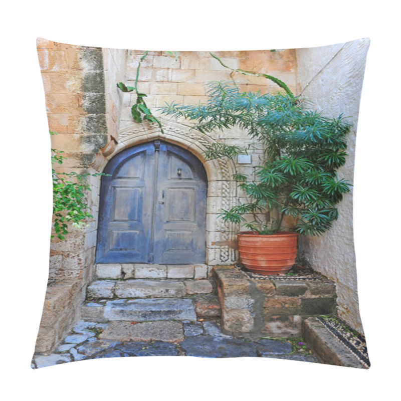 Personality  Patio Decorated With Plants Pillow Covers