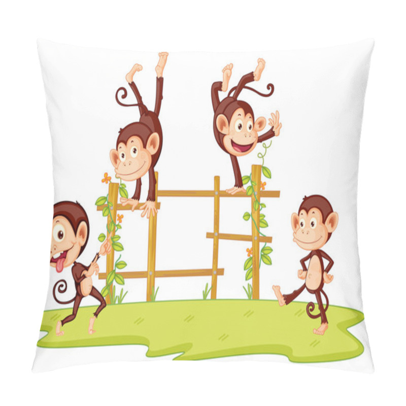 Personality  Monkeys Pillow Covers